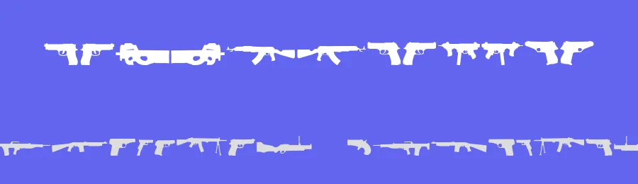 2nd Amendment by Iconian Fonts — Dingbats Font — thumbnail 3