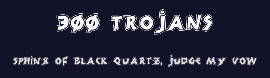 300 Trojans by Iconian Fonts — Decorative Font — thumbnail 2