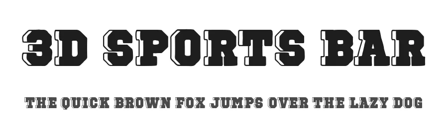 3D Sports Bar