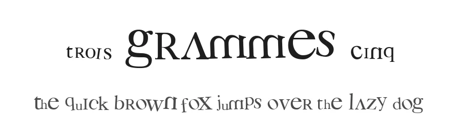 3 grammes 5