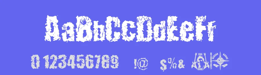 48 Ver Lost by Gersan Borge A — Decorative Font — thumbnail 3