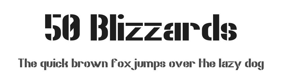 50 Blizzards