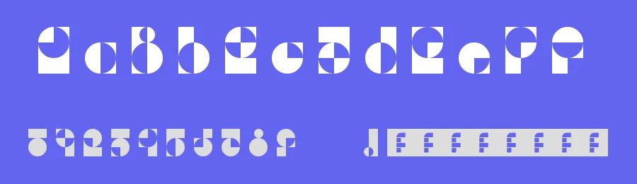 50 Fifty by Christian Munk — Display Font — thumbnail 3