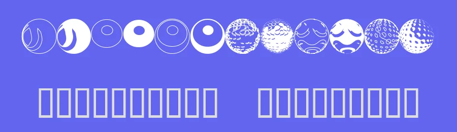 52 Sphereoids by Omega Font Labs — Dingbats Font — thumbnail 3