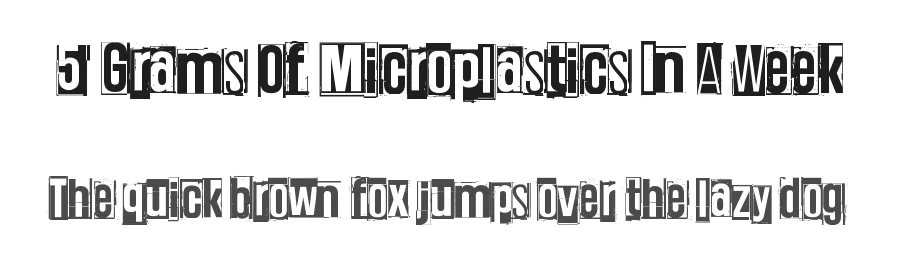 5 Grams Of Microplastics In A Week