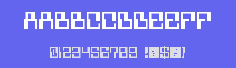 5 Computerized by Winter Design Studio — Display Font — thumbnail 3