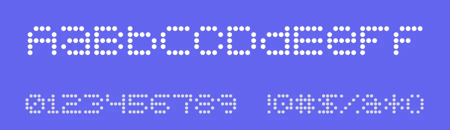 5x5 Dots by dustBUST — Display Font — thumbnail 3