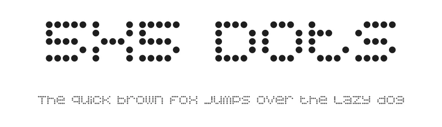 5x5 Dots by dustBUST โ Display Font