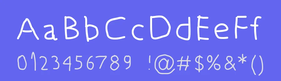 5 years old by Peax Webdesign — Script Handwritten Font — thumbnail 3