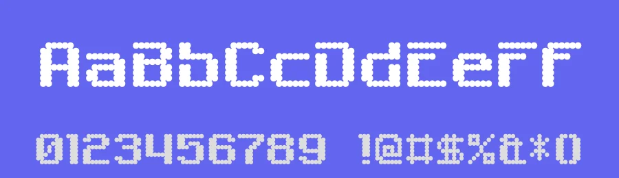 6809 Chargen by Typodermic Fonts — Display Font — thumbnail 3