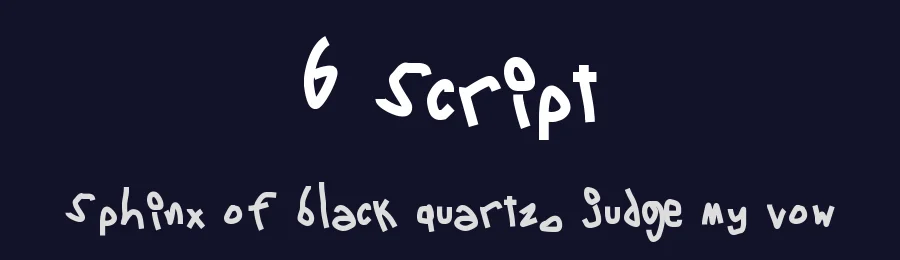 6 Script by Extram Studios — Script Handwritten Font — thumbnail 2