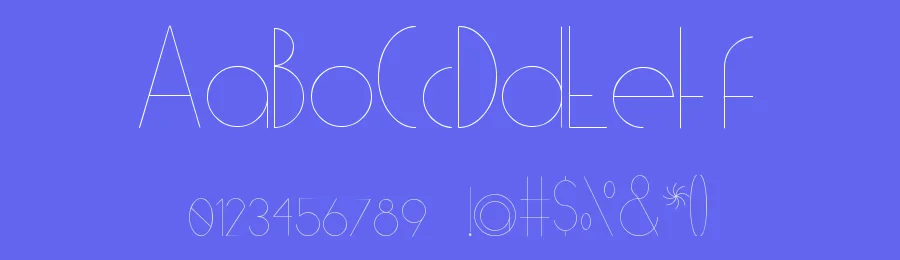 (((O))) Basic by Bichochos — Sans Serif Font — thumbnail 3