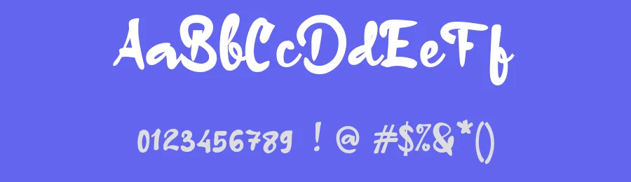 A Adelfa by wepfont.com — Script Handwritten Font — thumbnail 3