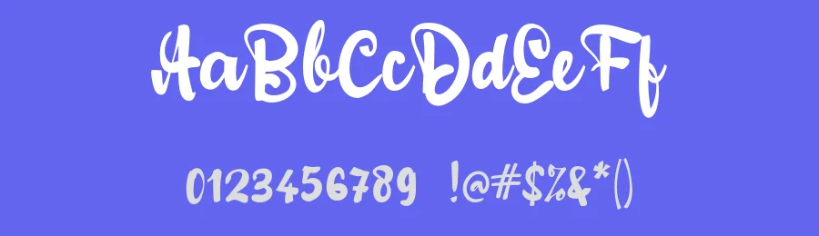 A Adulsa Script by wepfont.com — Script Handwritten Font — thumbnail 3