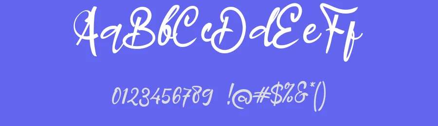 A Advice Quotes by wepfont.com — Script Handwritten Font — thumbnail 3