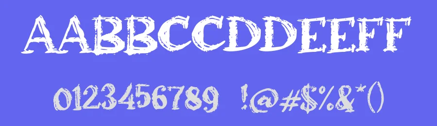 A Agressive Winter by wepfont.com — Decorative Font — thumbnail 3