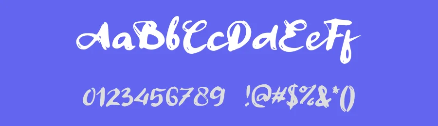 a Ancen by wepfont.com — Script Handwritten Font — thumbnail 3