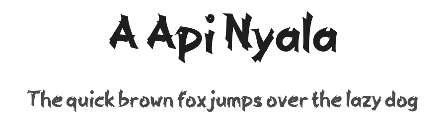 A Api Nyala