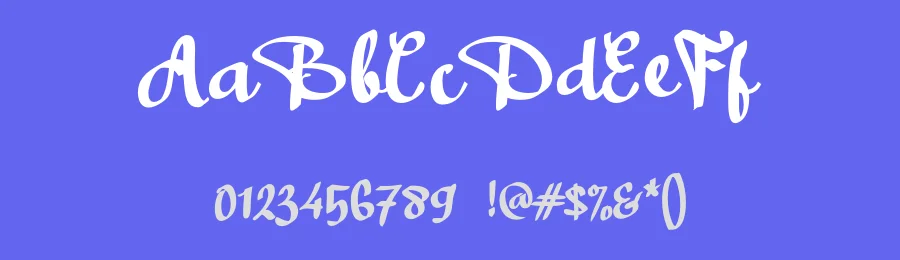 A Asalkan by wepfont.com — Script Handwritten Font — thumbnail 3