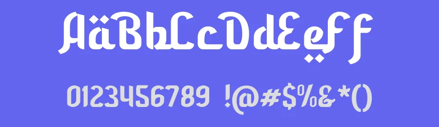 A Awal Ramadhan by wepfont.com — Decorative Font — thumbnail 3