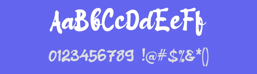 A Bapakmu by wepfont.com — Script Handwritten Font — thumbnail 3