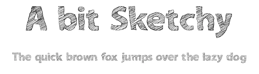 A bit Sketchy