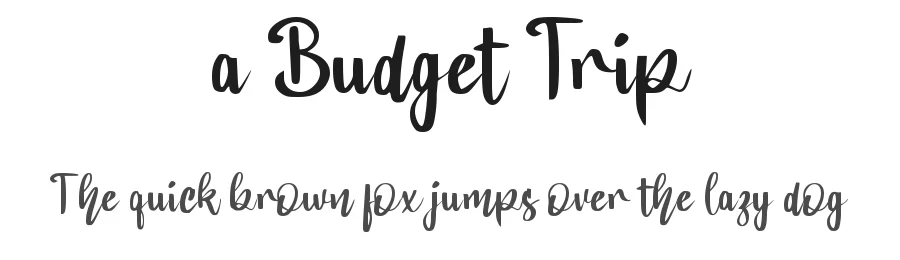 a Budget Trip