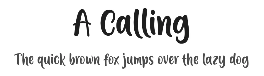 A Calling