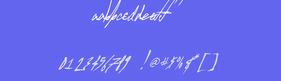 A Glitch In Time by Dirt2.com - SickCapital — Script Handwritten Font — thumbnail 3