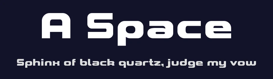 A Space by Studio Typo — Display Font — thumbnail 2