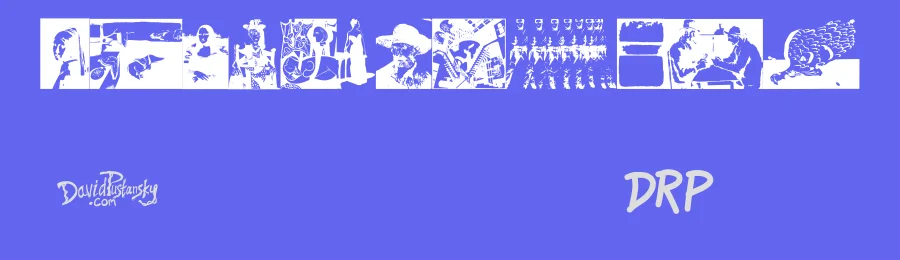 A Work Of Art by xstreamed.tv — Dingbats Font — thumbnail 3