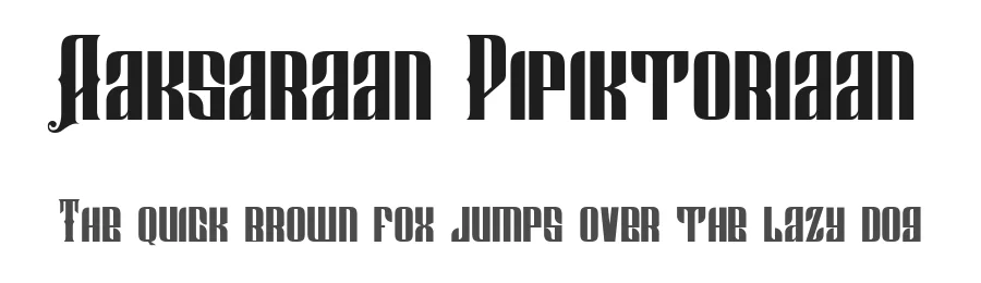 Aaksaraan Pipiktoriaan