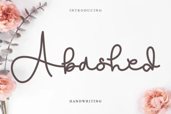 Abashed Font by Garcio — Script Handwritten Font