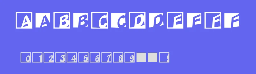 ABC Logos XYZ by Manfred Klein — Decorative Font — thumbnail 3