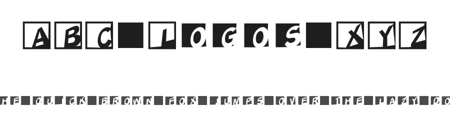 ABC Logos XYZ by Manfred Klein — Decorative Font