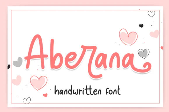 Aberana Font by attypestudio — Script Handwritten Font