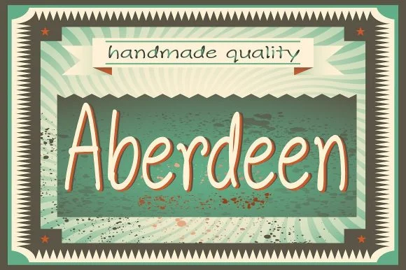 Aberdeen Font by iordache.ionut — Script Handwritten Font