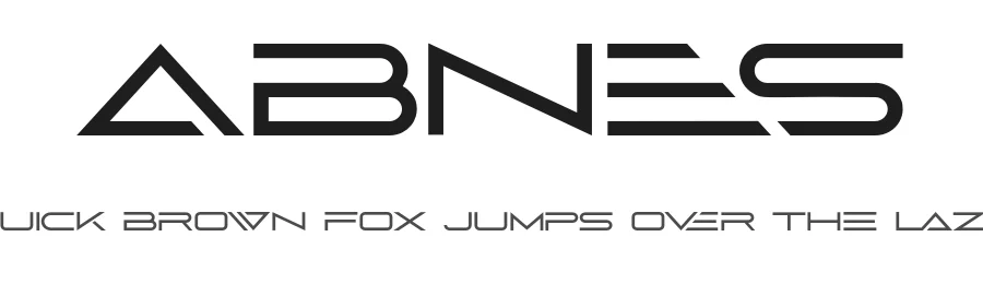 Abnes by 177Studio — Display Font