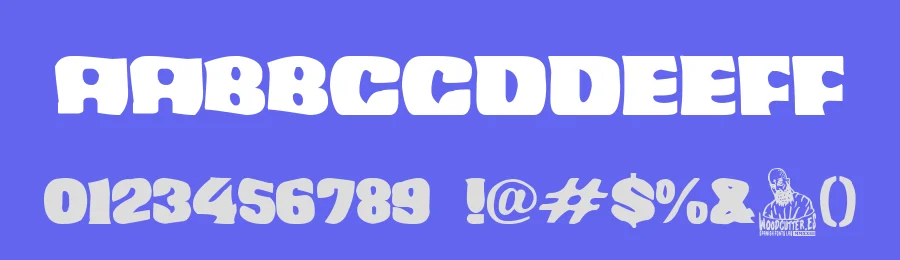 Aborto Espacial by Woodcutter — Decorative Font — thumbnail 3