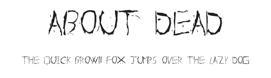 About Dead