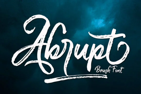 Abrupt Font by akifatype — Sans Serif Font