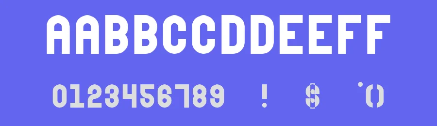 Absender by Remedy667 — Sans Serif Font — thumbnail 3