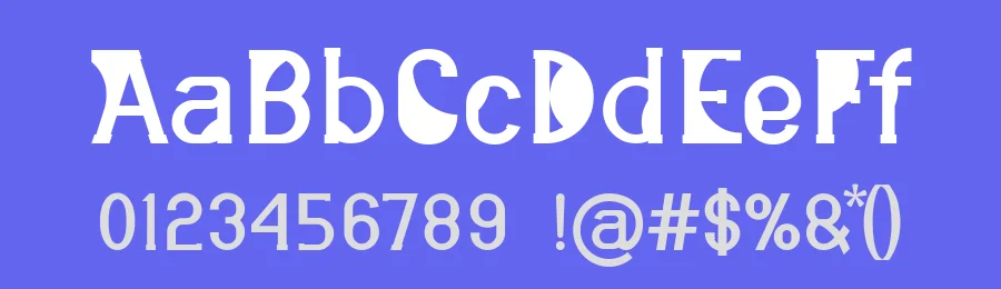 Abstrak by Indra Gunawan — Decorative Font — thumbnail 3