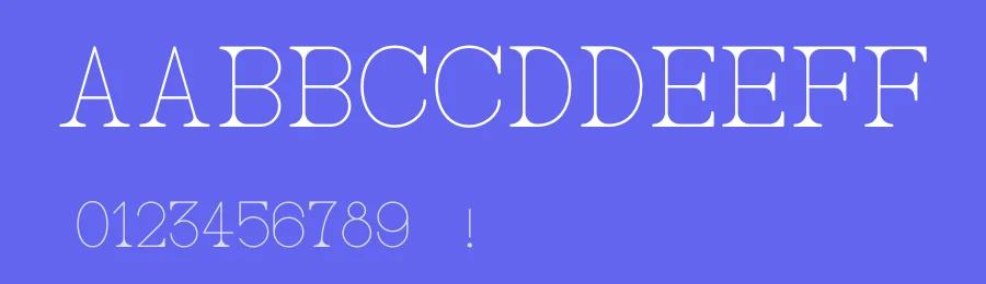 AC Big Serif by Adrian Candela — Serif Font — thumbnail 3