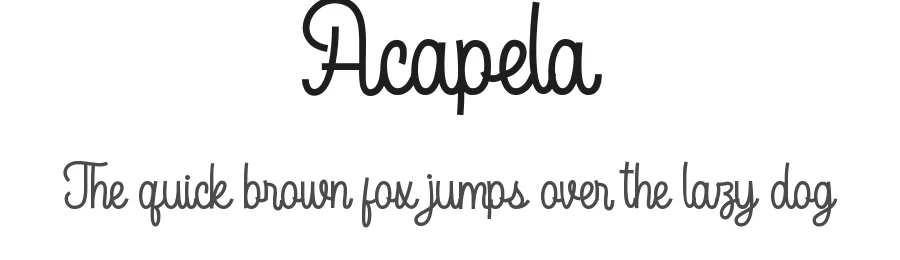 Acapela