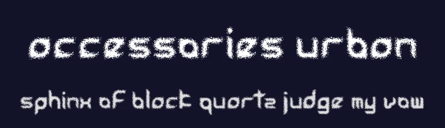 Accessories Urban by Fonts Bomb — Decorative Font — thumbnail 2