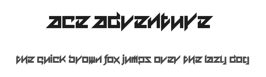 Ace Adventure by Chequered Ink β Display Font
