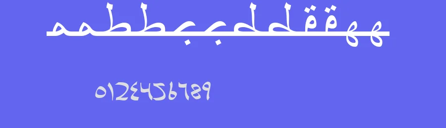 Aceh Darusalam by Adien Gunarta — Decorative Font — thumbnail 3