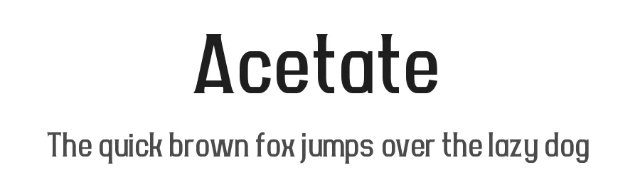 Acetate