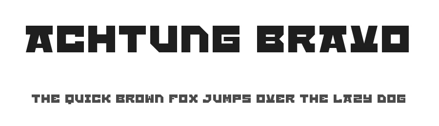 Achtung Bravo